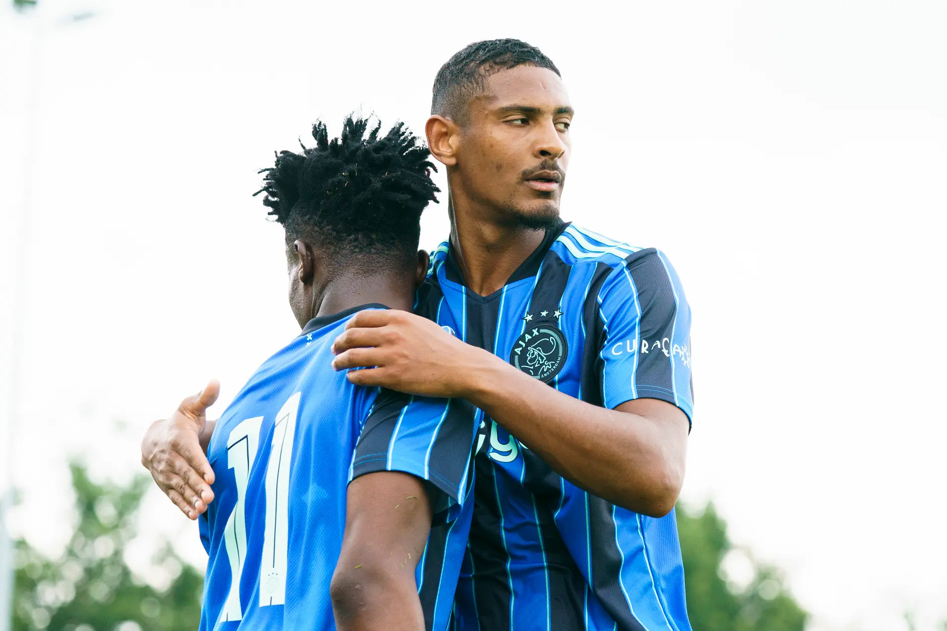 mohammed kudus sebastien haller ajax