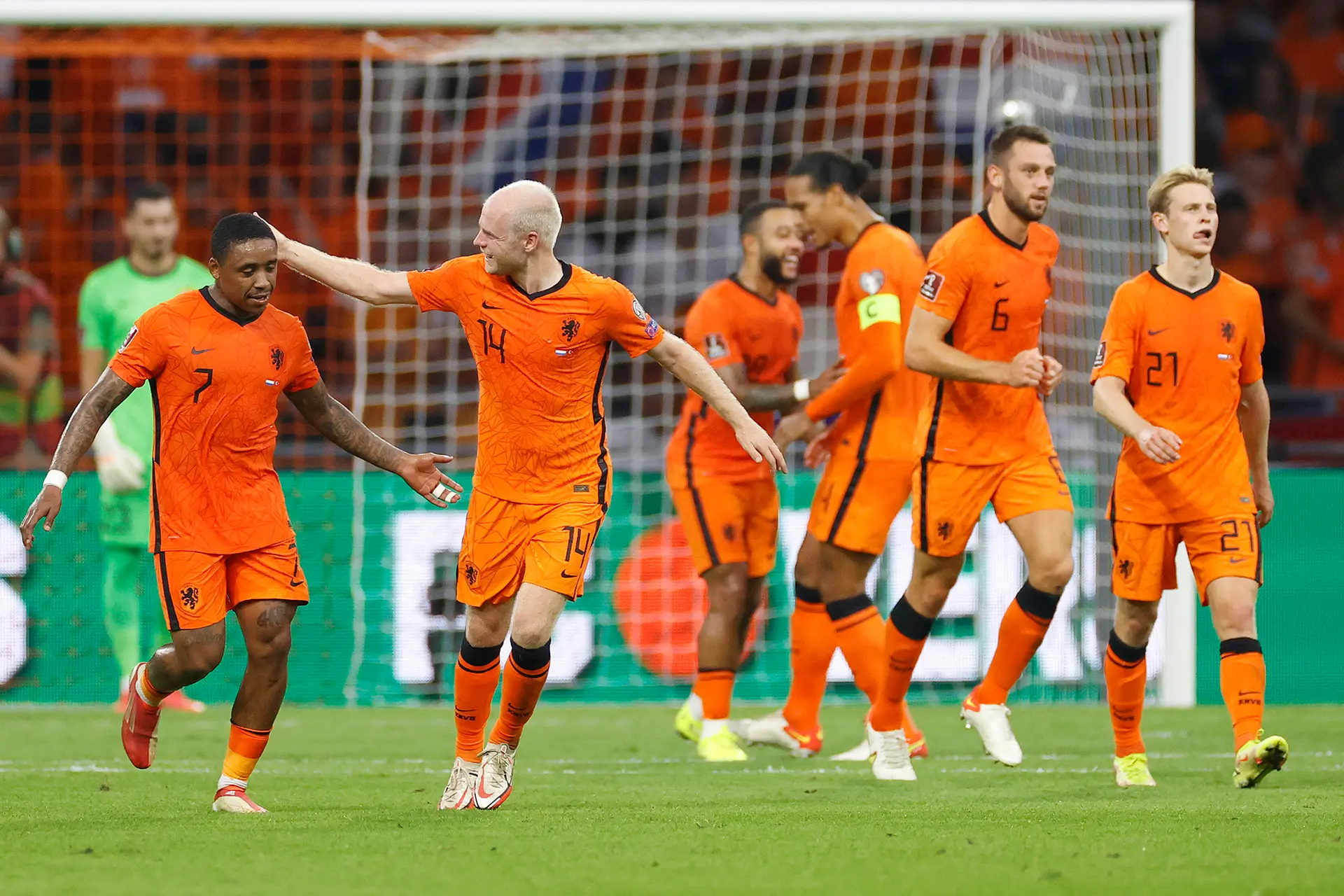 davy klaassen goal nederlands elftal