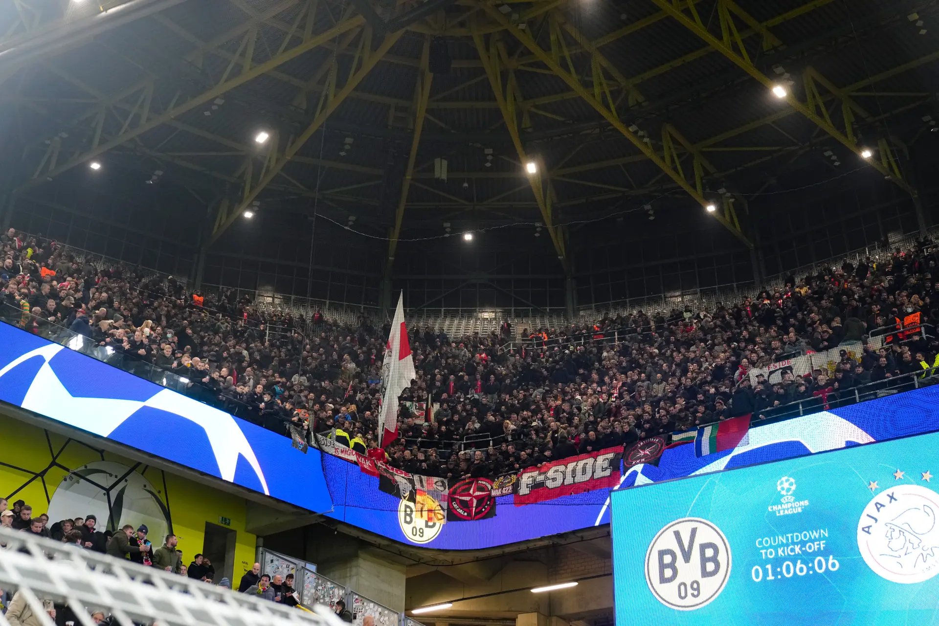 Borussia Dortmund Ajax Champions League fans