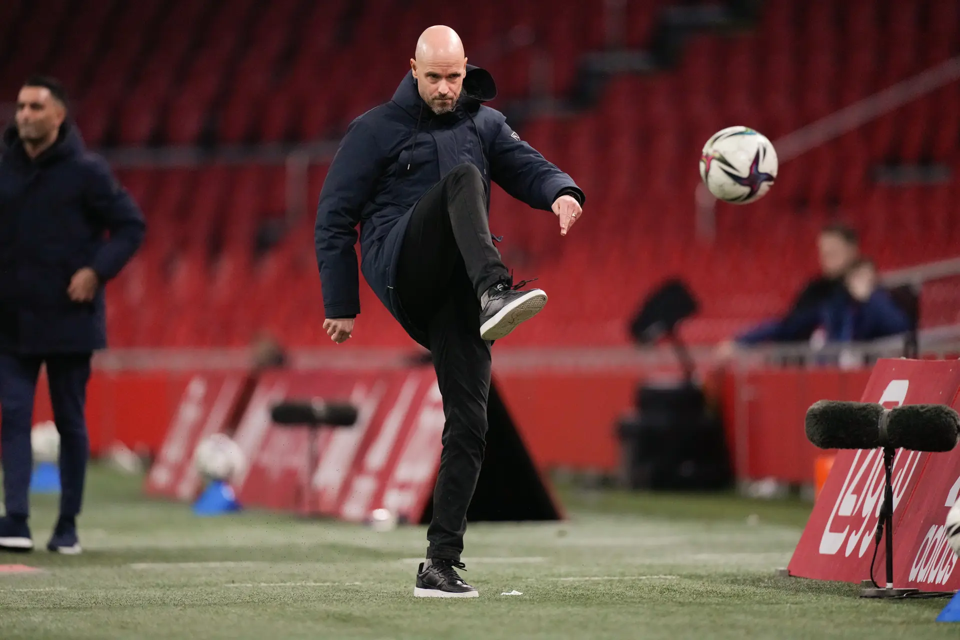 Ten Hag: 'De meeste moeite heb ik met de houding van mijn ploeg'