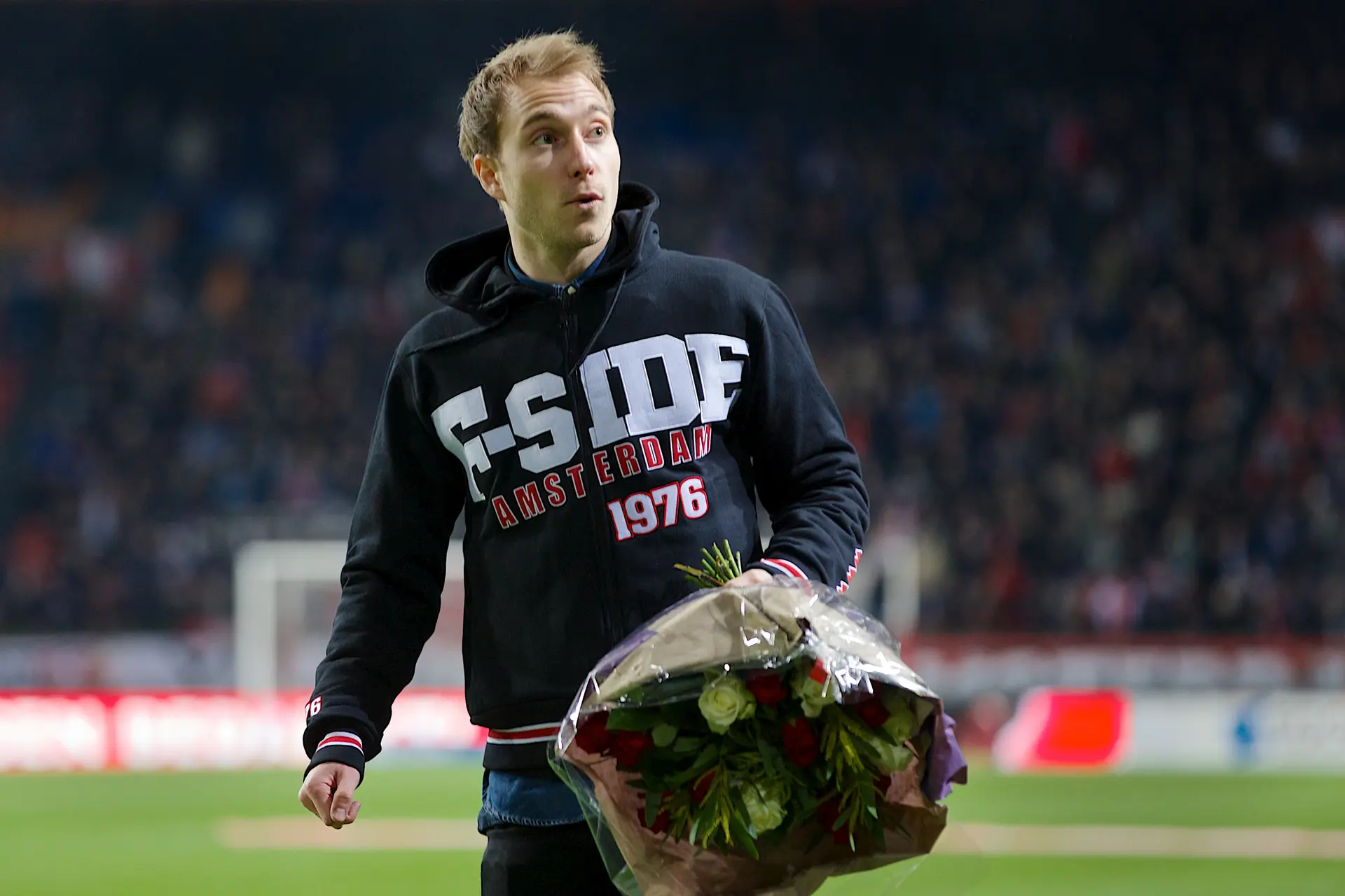Heitinga over meetrainen Eriksen: 'Op dit moment is het eenmalig geweest'