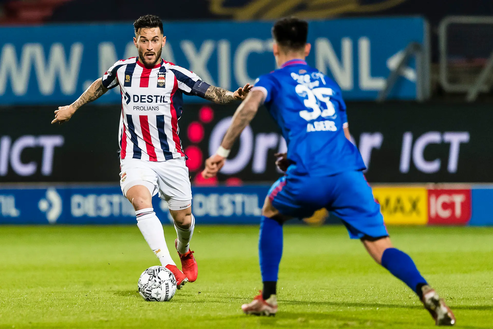 Willem II ziet aanvoerder geblesseerd afhaken voor duel met Ajax