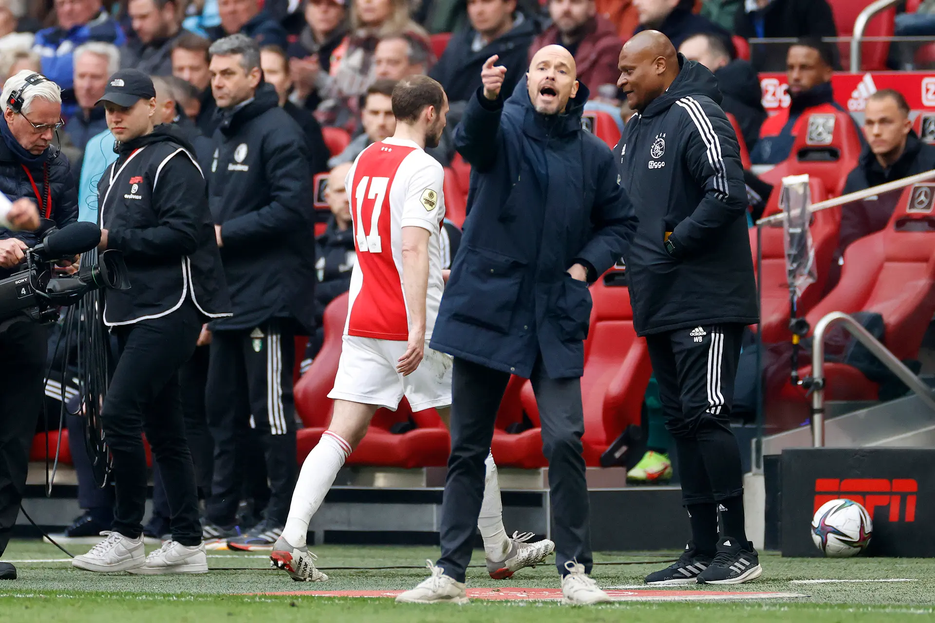 Ten Hag over uitfluiten Blind: 'Ik vind dat niet kunnen'