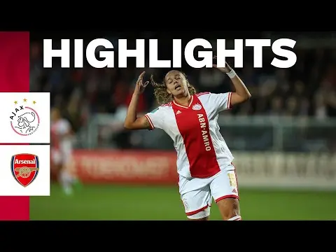 Ajax TV | Highlights Ajax Vrouwen - Arsenal Vrouwen (0-1)