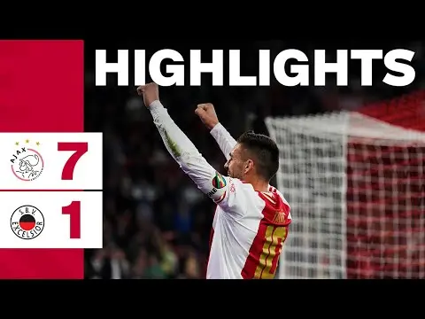 Ajax TV | Highlights Ajax - Excelsior (7-1)