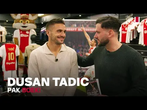 Ajax TV | Signeersessie 'Tadic, ultieme prof' 📚