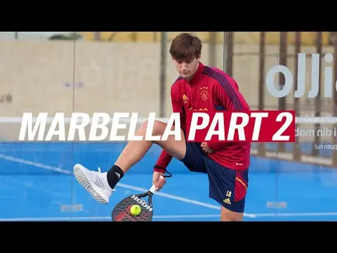 Ajax TV | Marbella Moments | Let's play some padel!