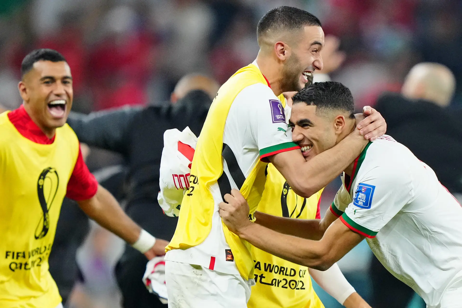 Ziyech straalt na groepswinst Marokko: 'Een droom om op het WK te scoren'