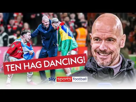 Sky Sports | Engelse analisten lachen om dansende Ten Hag