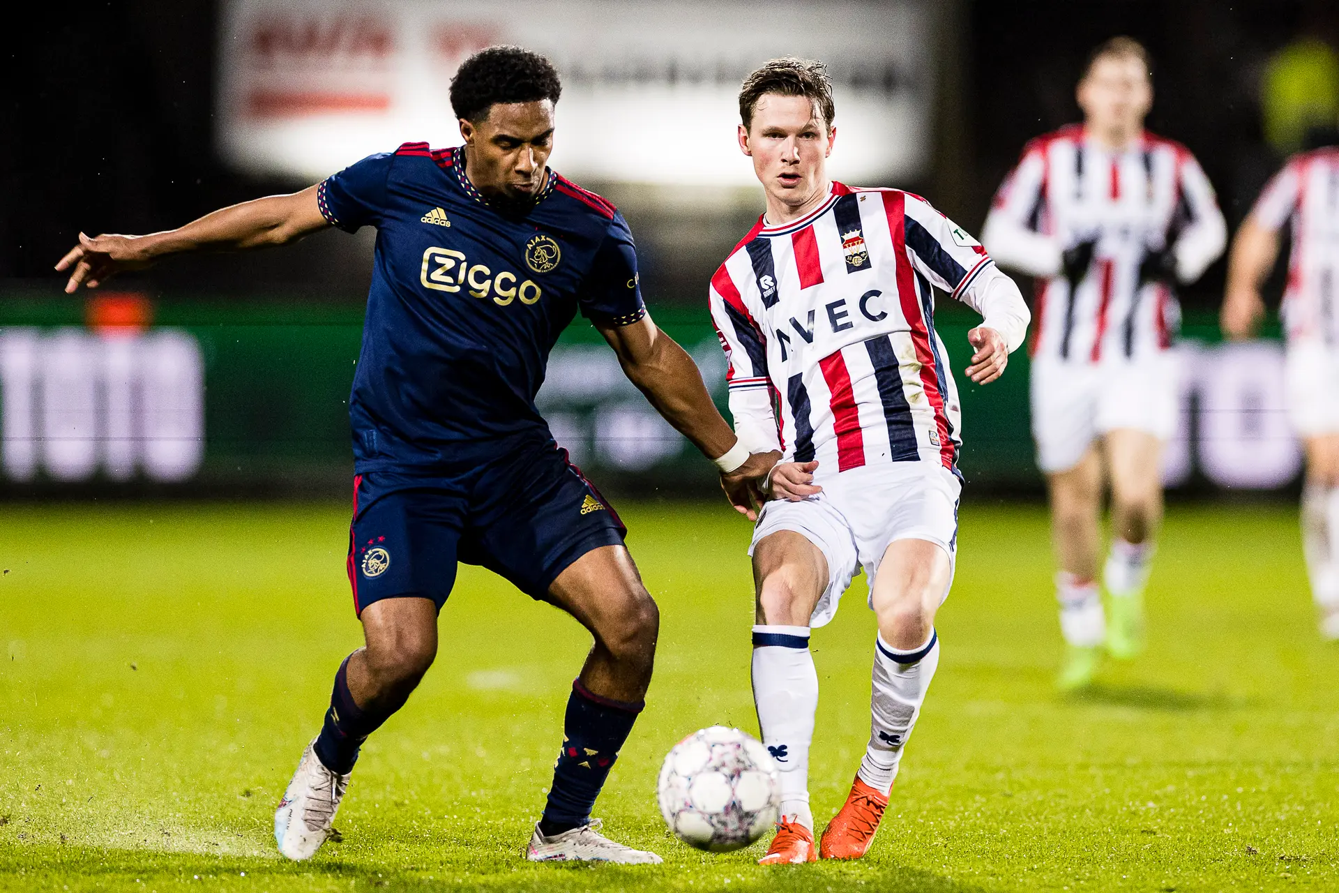 Aanvallend onmachtig Jong Ajax kansloos onderuit bij Willem II