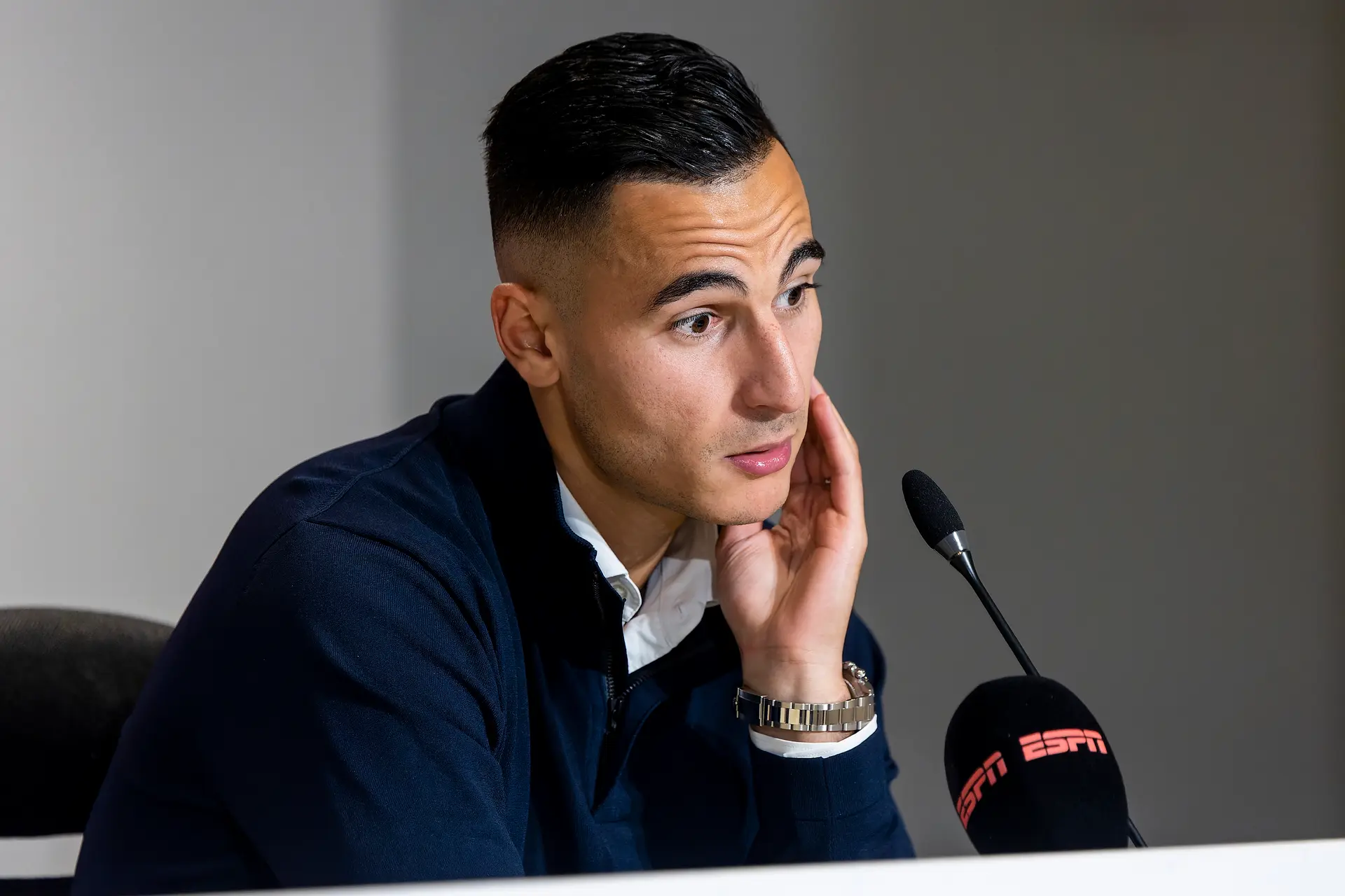El Ghazi sprak in september met Manchester United: 'Het was dichtbij'