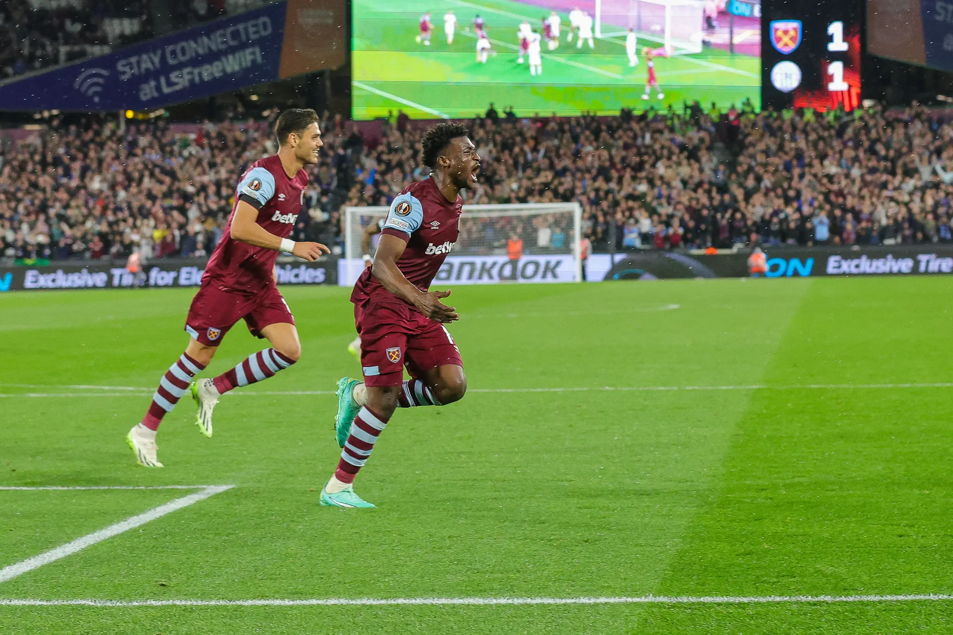 Moyes: 'Kudus gaat de komende jaren een belangrijke speler voor dit team worden'