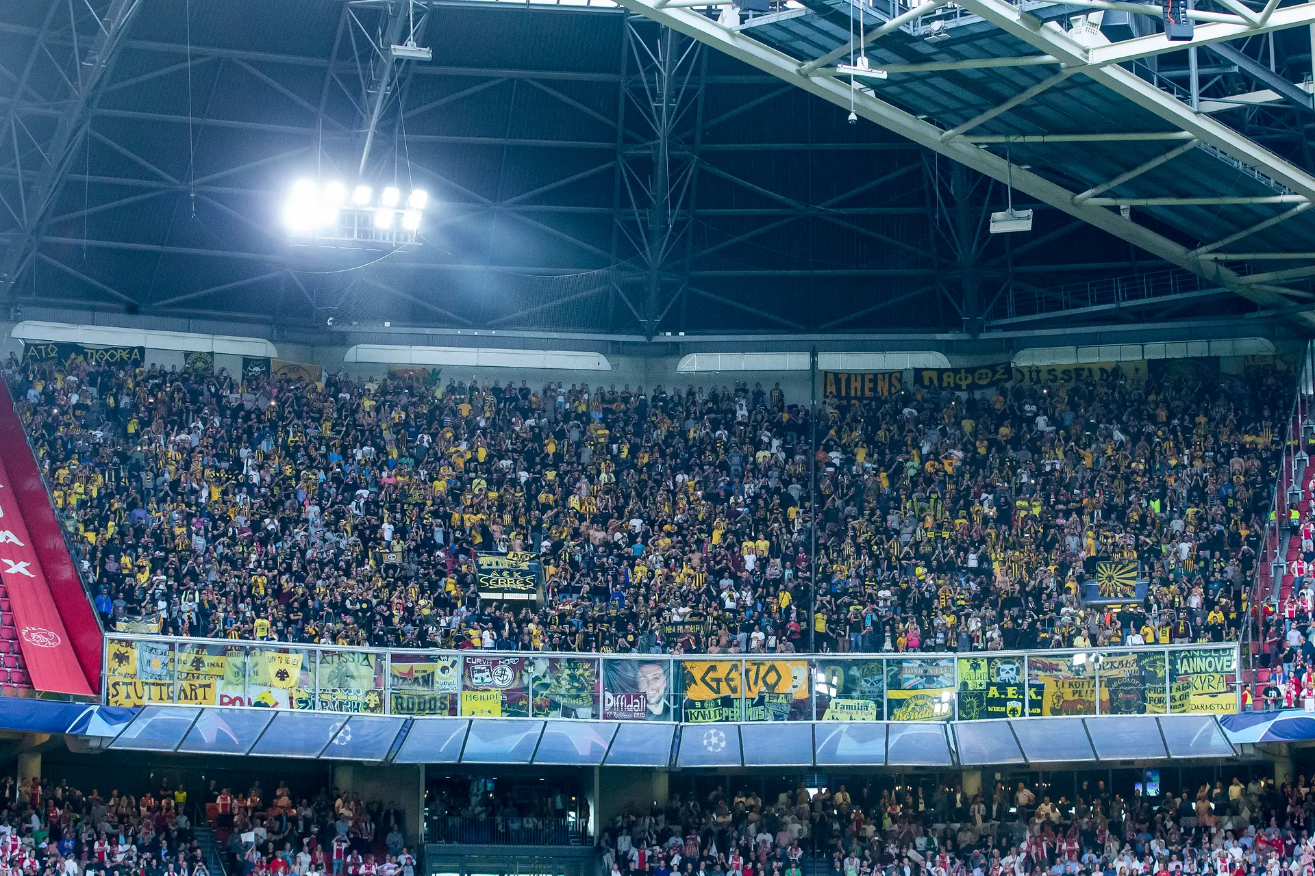 arena aek athene fans
