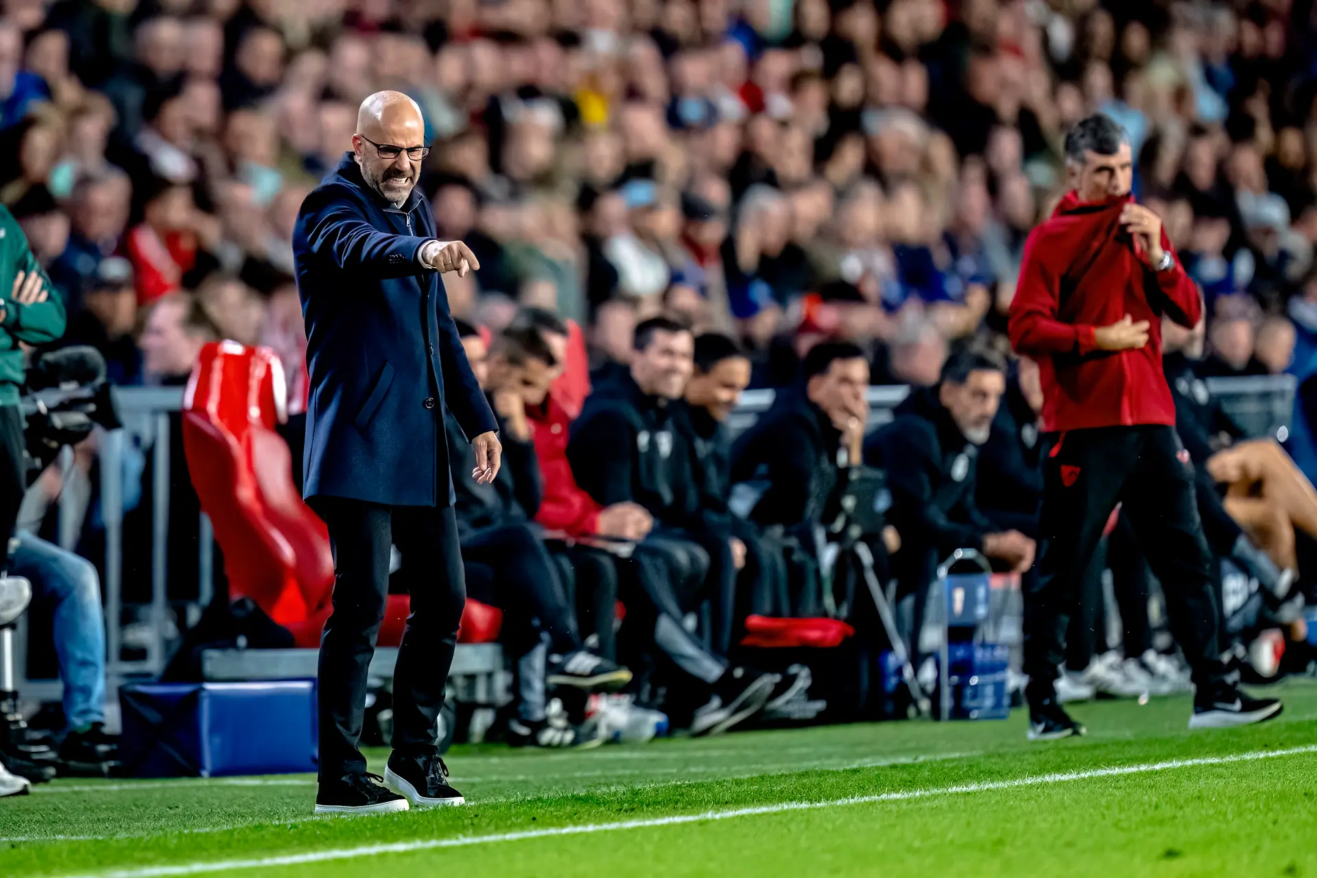 Bosz legt zich neer bij uitslag: 'Ik win liever, maar het zat er niet in'