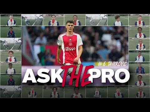 Ajax TV | ASK THE PRO #6 ft. Benjamin Tahirović | 'American rap gets me in the mood'