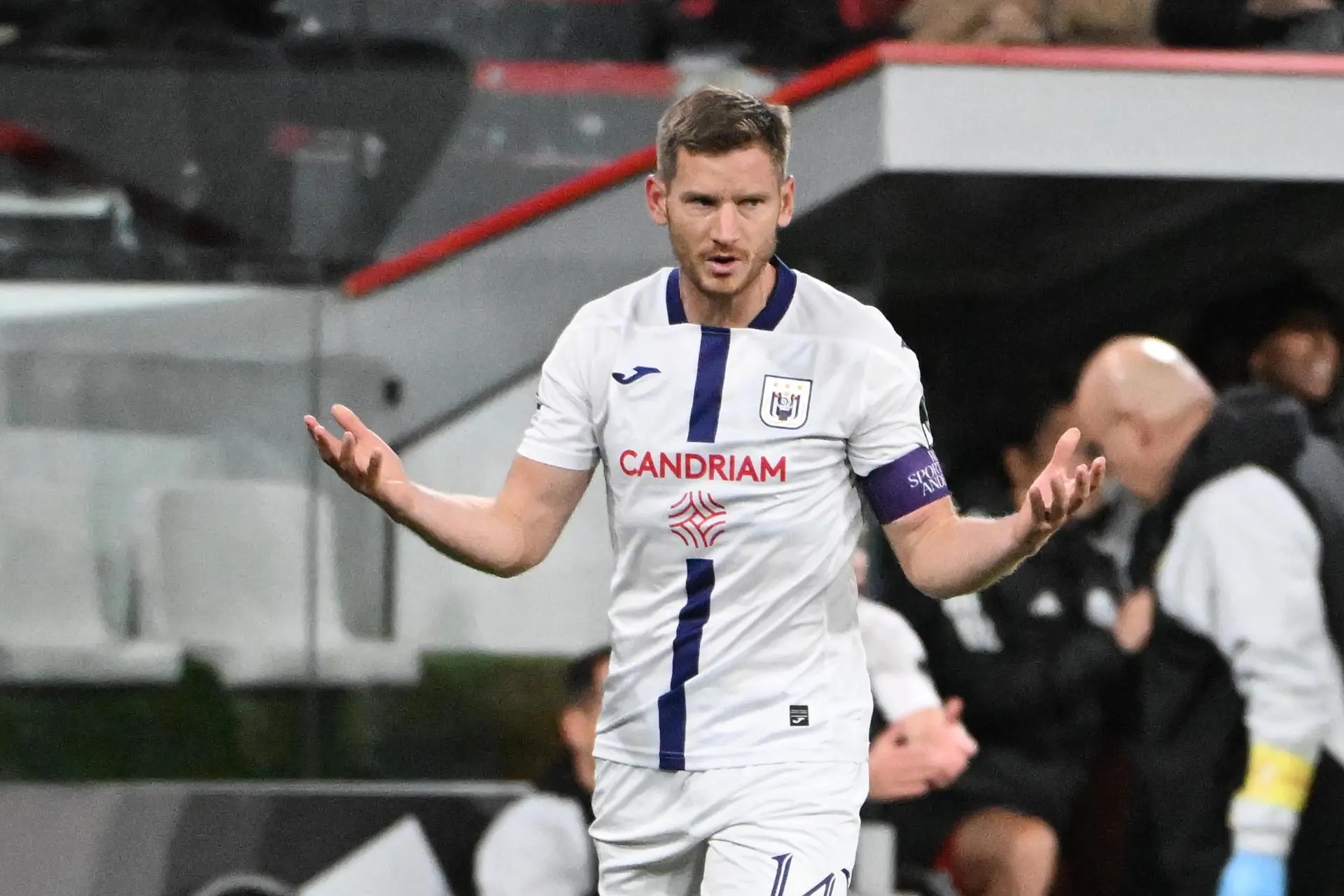 Vertonghen bezocht Ajax - Brighton: 'Kwamen in de 75ste minuut binnen'