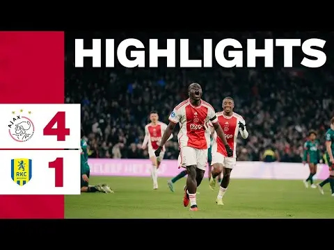 Ajax TV | Highlights Ajax - RKC Waalwijk (4-1)