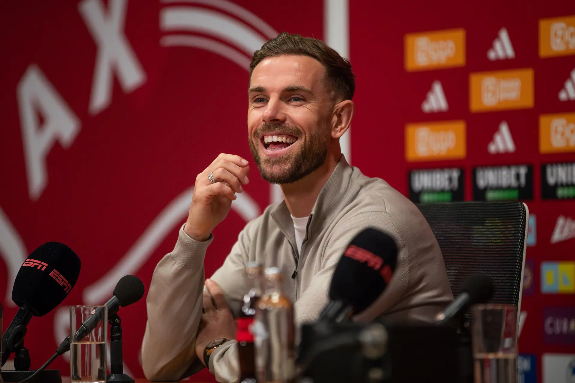 jordan henderson ajax persconferentie