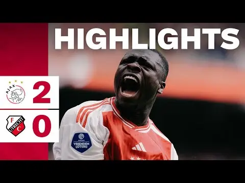 Ajax TV | Highlights Ajax - FC Utrecht (2-0)