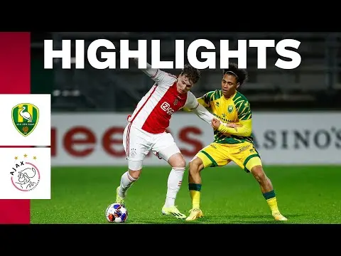Ajax TV | Highlights ADO Den Haag - Jong Ajax (2-1)