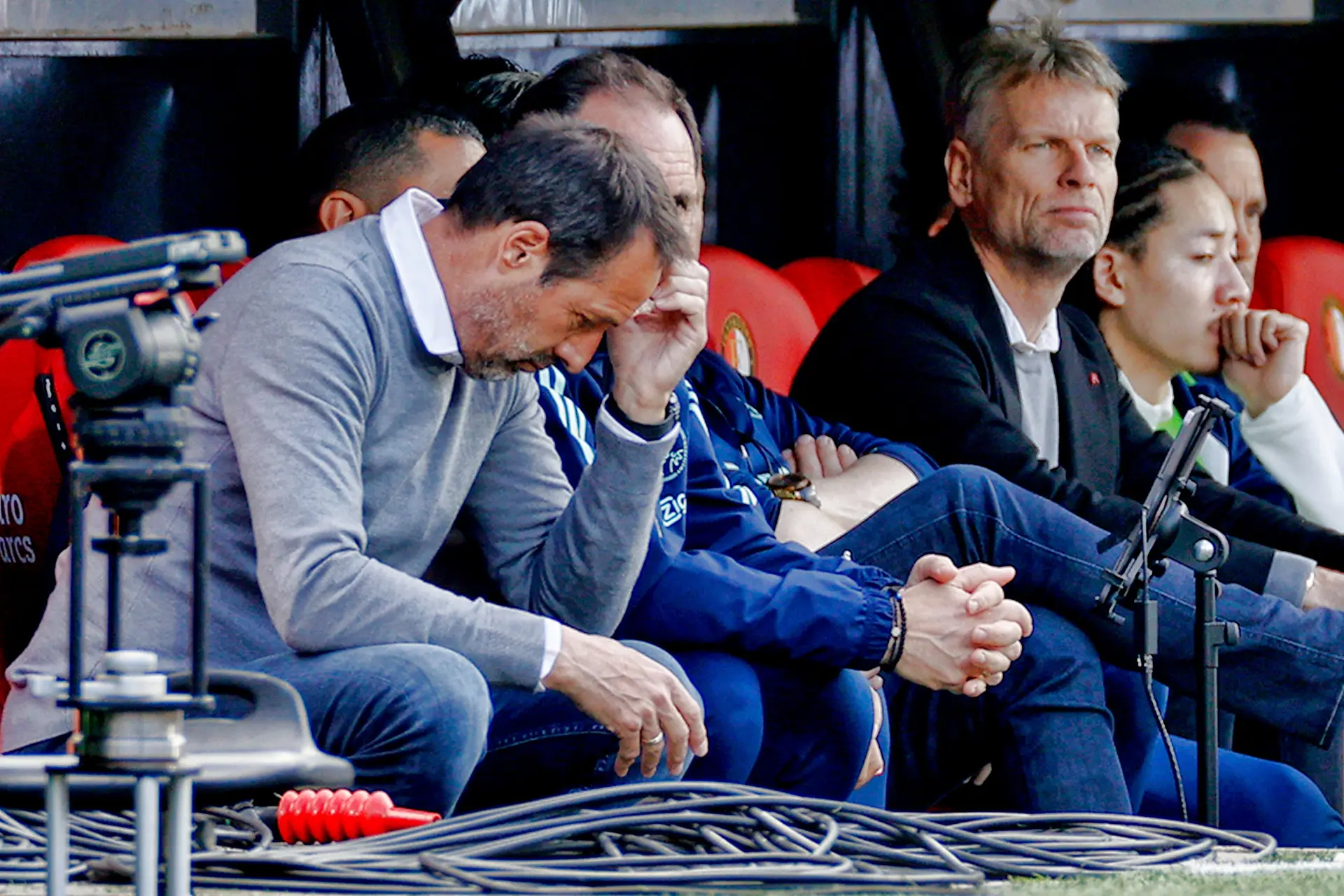 Van 't Schip na deceptie tegen Feyenoord: 'Geen moment nagedacht over opstappen'