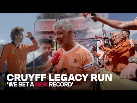Ajax TV | Cruyff Legacy 14K Run 🏃‍♂️🏃‍♀️ | 'Johan zou ontzettend trots zijn geweest!' ♥️