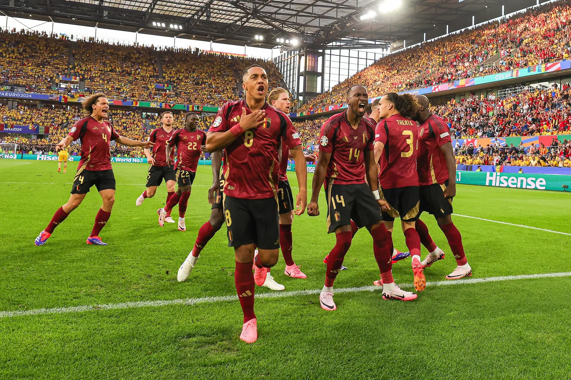 tielemans belgie roemenie