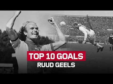 TOP 10 GOALS RUUD GEELS | Superstriker of the Seventees ⭐️