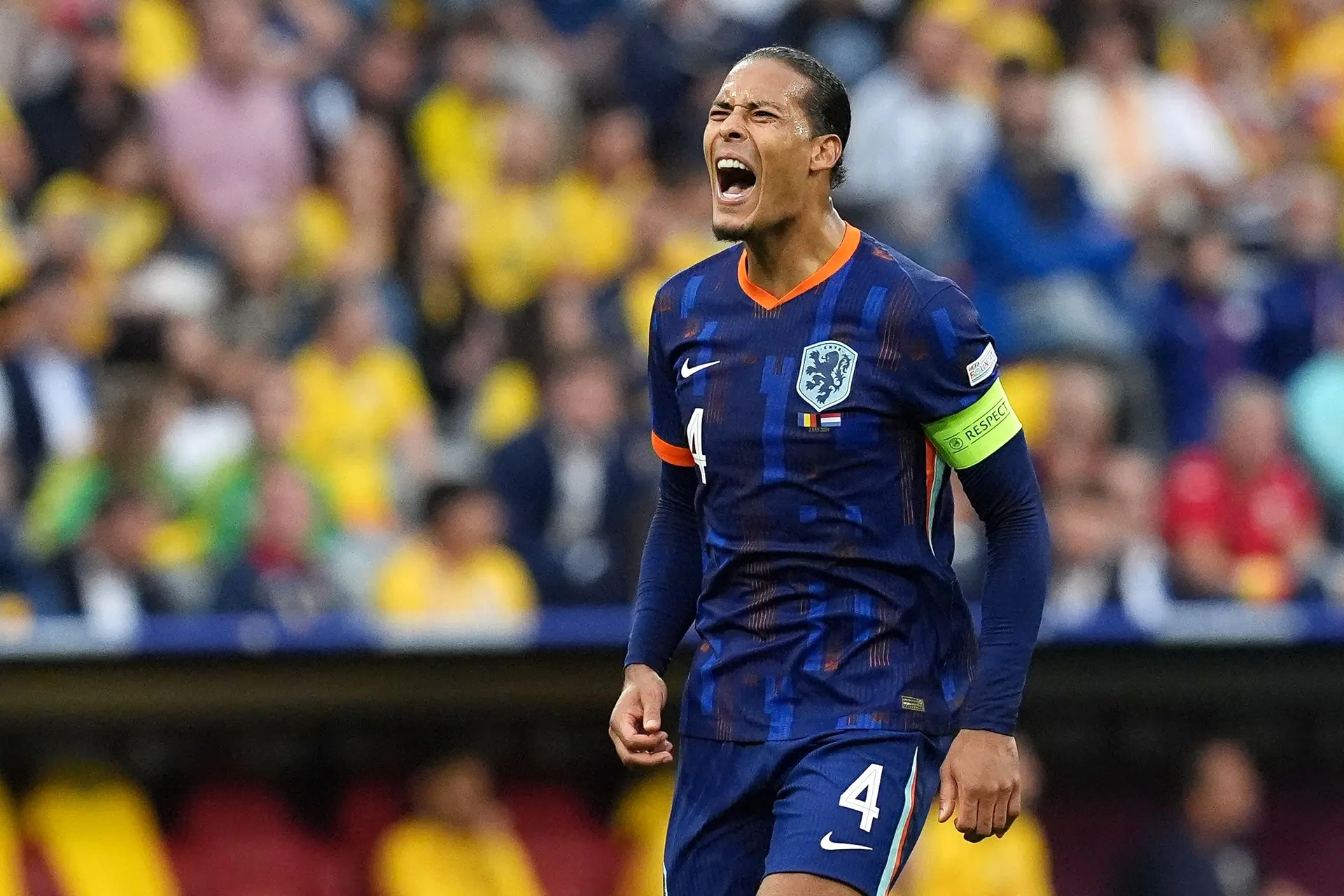 Van Dijk trots op reactie Oranje: 'We wisten allemaal dat het beter moest'