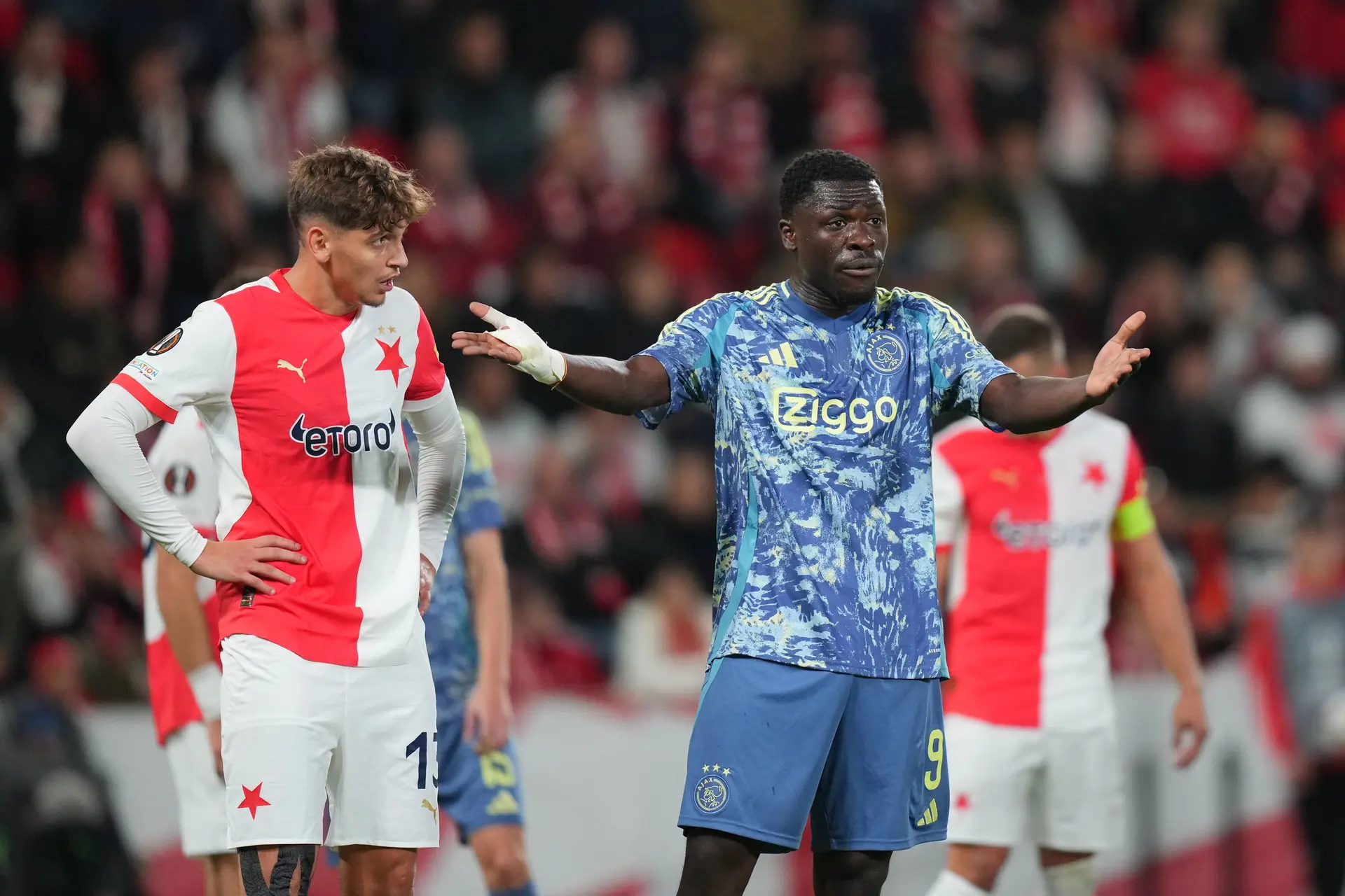 brian brobbey slavia praag ajax