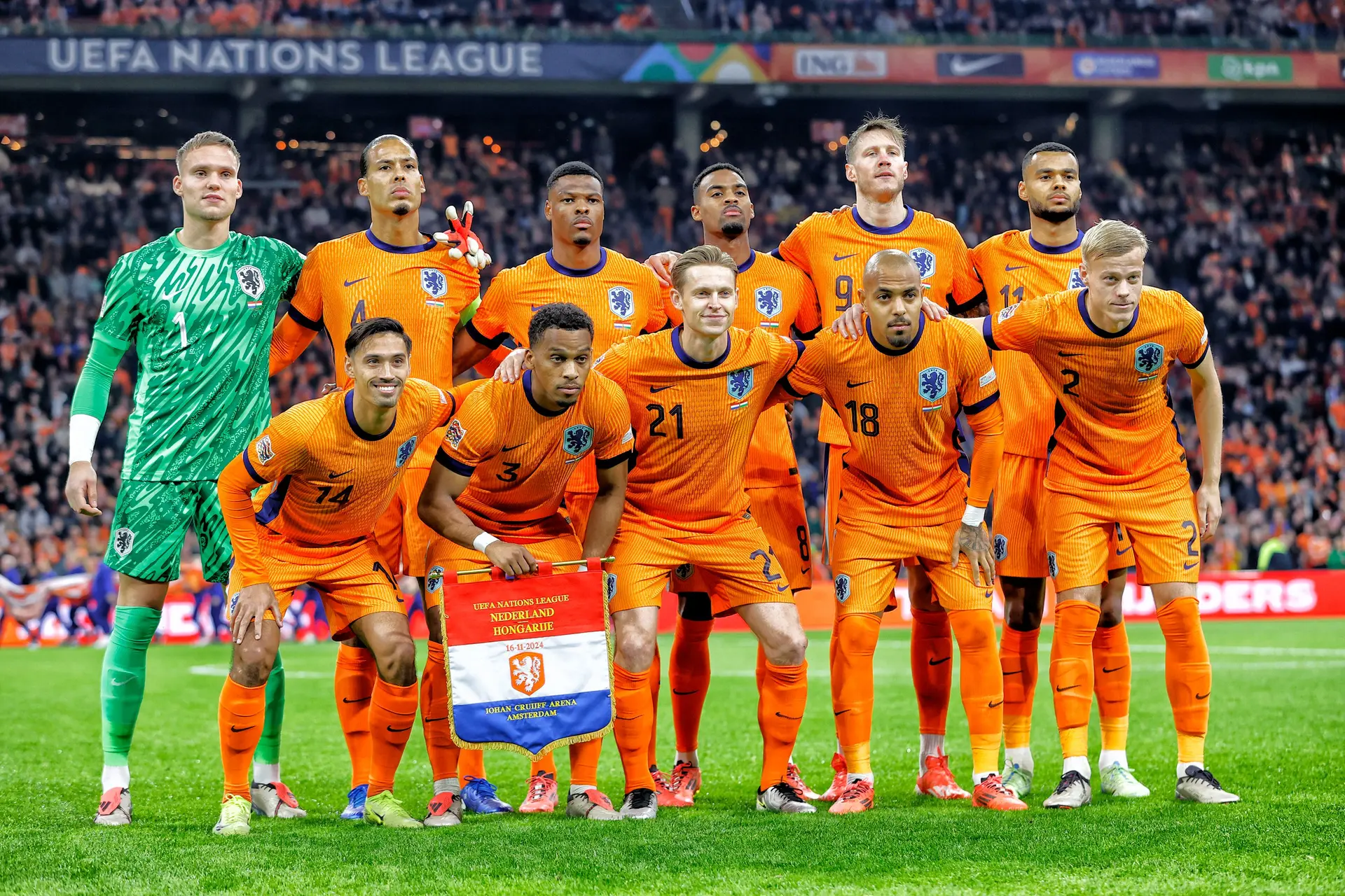 Nederlands elftal speelt in kwartfinale Nations League tegen Europees kampioen Spanje