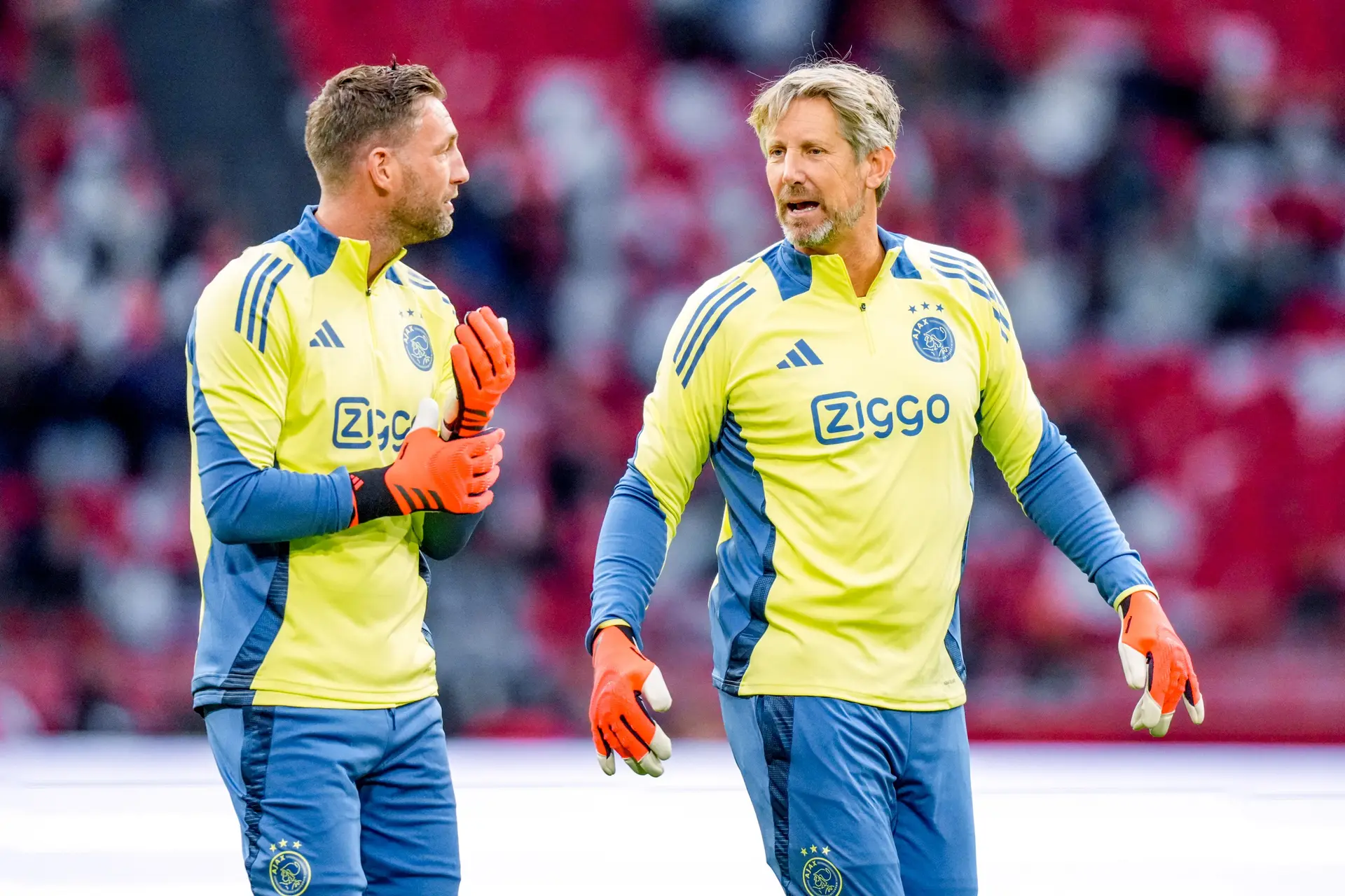 Van der Sar heeft ander perspectief op leven: 'Ik geniet van het leven en neem het zoals het komt'