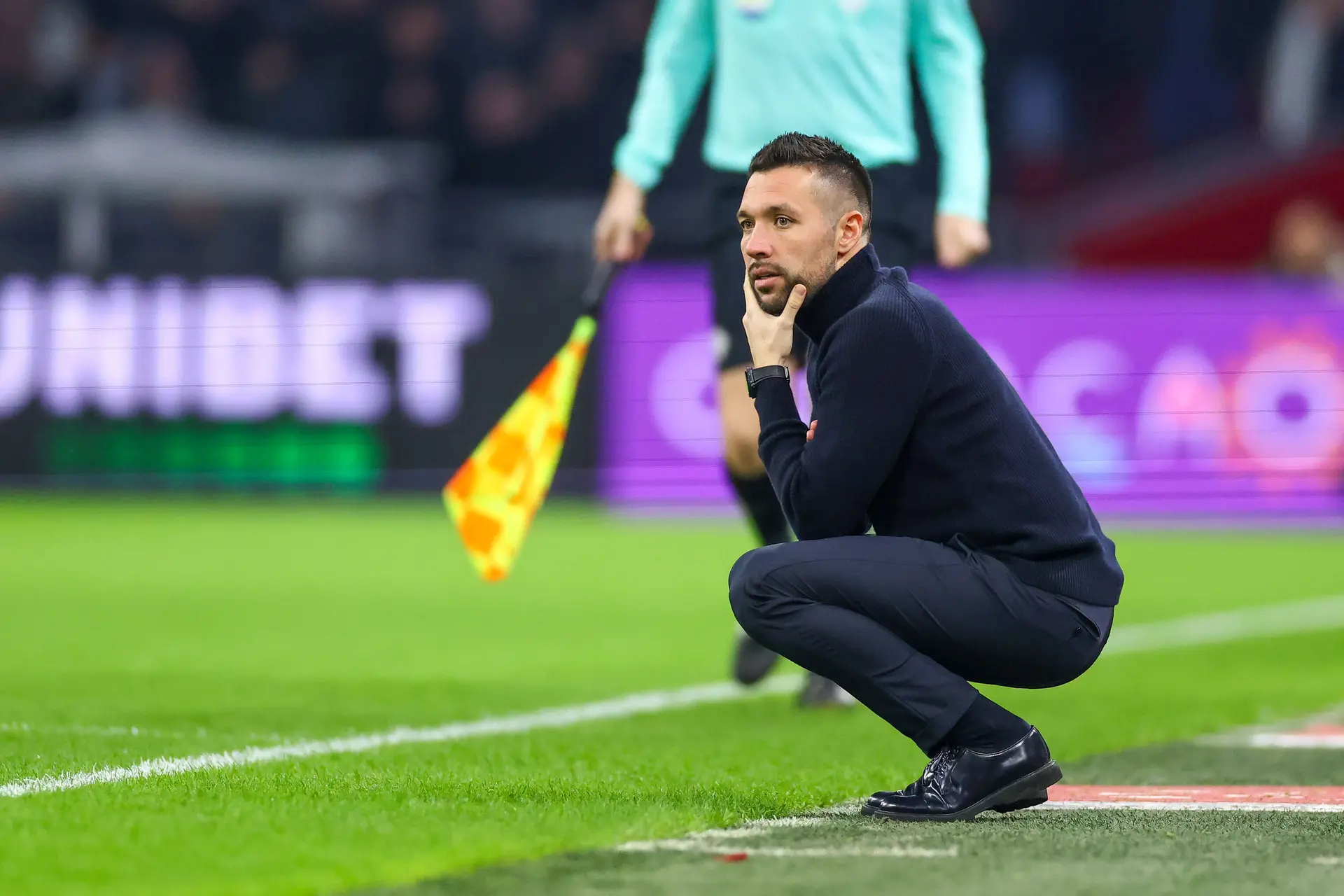 Farioli zag Ajax minder heersen in blok vier: 'We hadden wat minder controle'