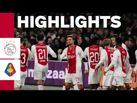 Ajax TV | Highlights Ajax - Telstar (2-0)