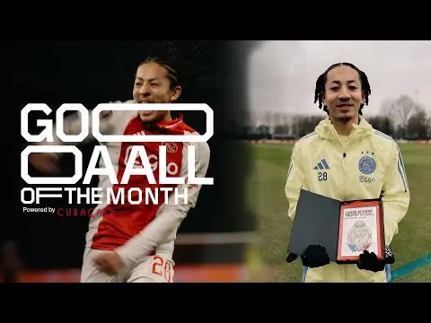 Ajax TV | Kian Fitz-Jim wins January’s Goal of the Month! | 'Pasveer deserves some credit for this too!'
