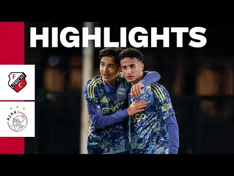 Ajax TV | Stunning free kick by Bounida 😮‍💨 | Highlights Jong FC Utrecht - Jong Ajax