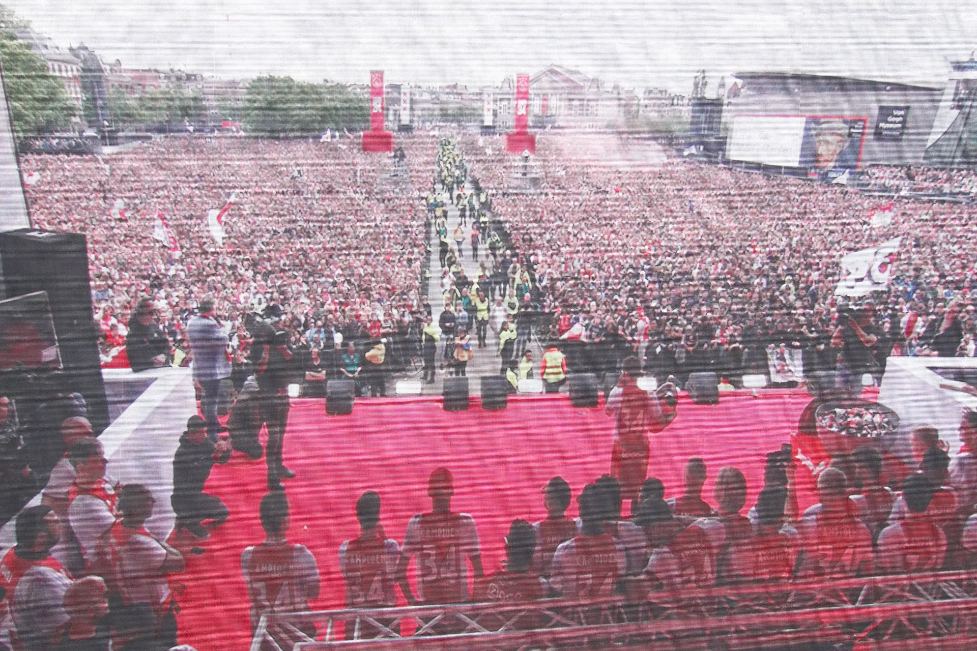 ajax huldiging museumplein