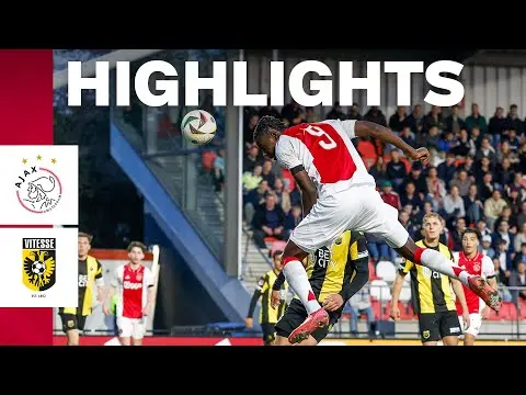 Ajax TV | Highlights Jong Ajax - Vitesse (1-1)