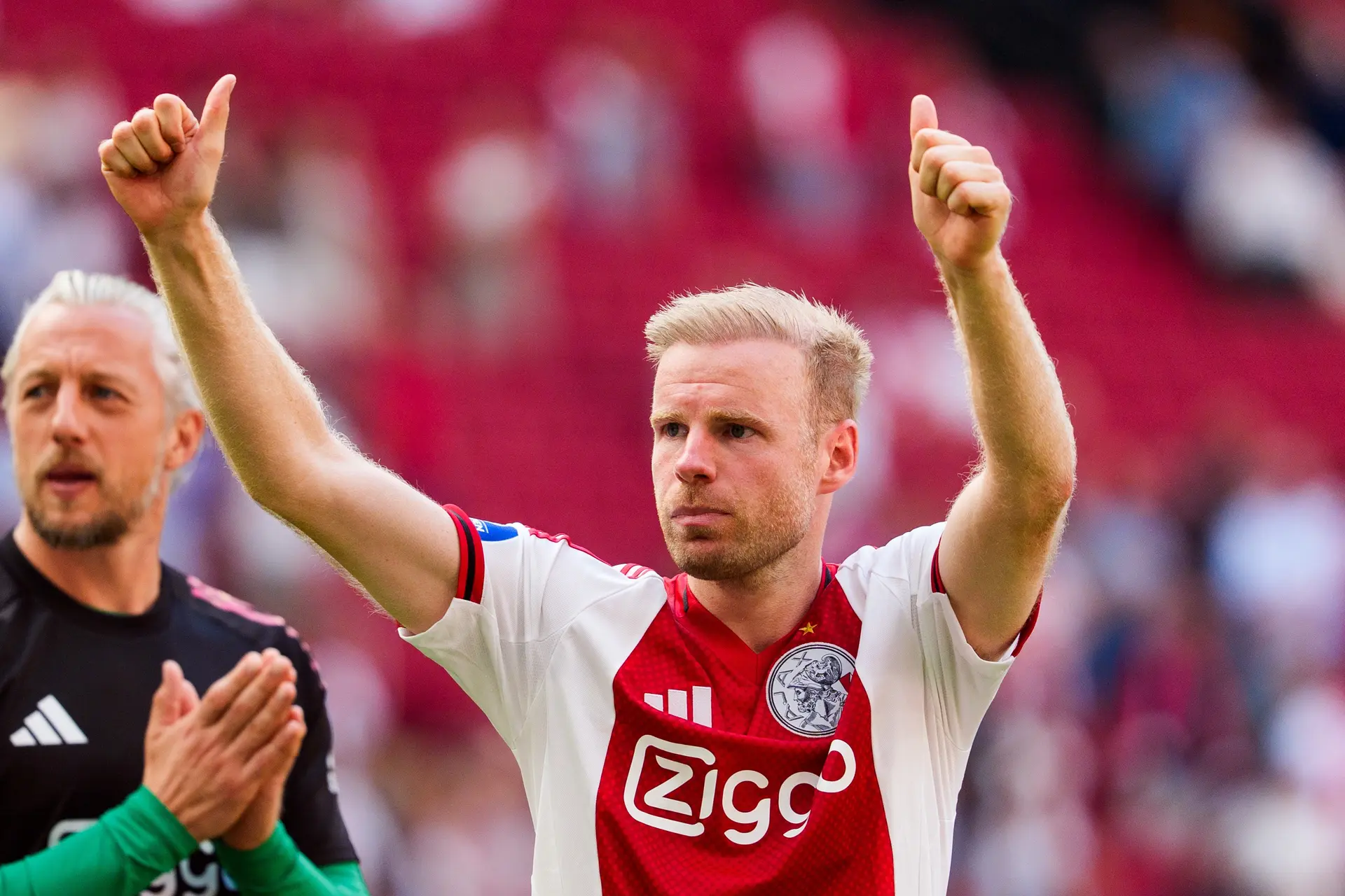 Klaassen complimenteert Bouwman: 'Dat kan in je hoofd gaan zitten, maar hij is een stabiele jongen'