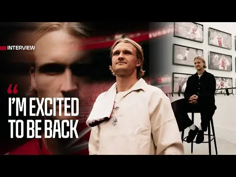 Ajax TV | KASPER DOLBERG is back at AJAX! | 'The atmosphere is like nothing else' ❤️‍🔥