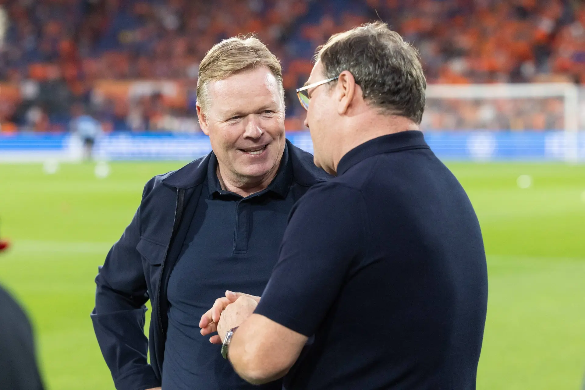 Koeman berustend na gelijkspel tegen Polen: 'Pijnlijk, maar als je de tweede niet maakt kan dit gebeuren'