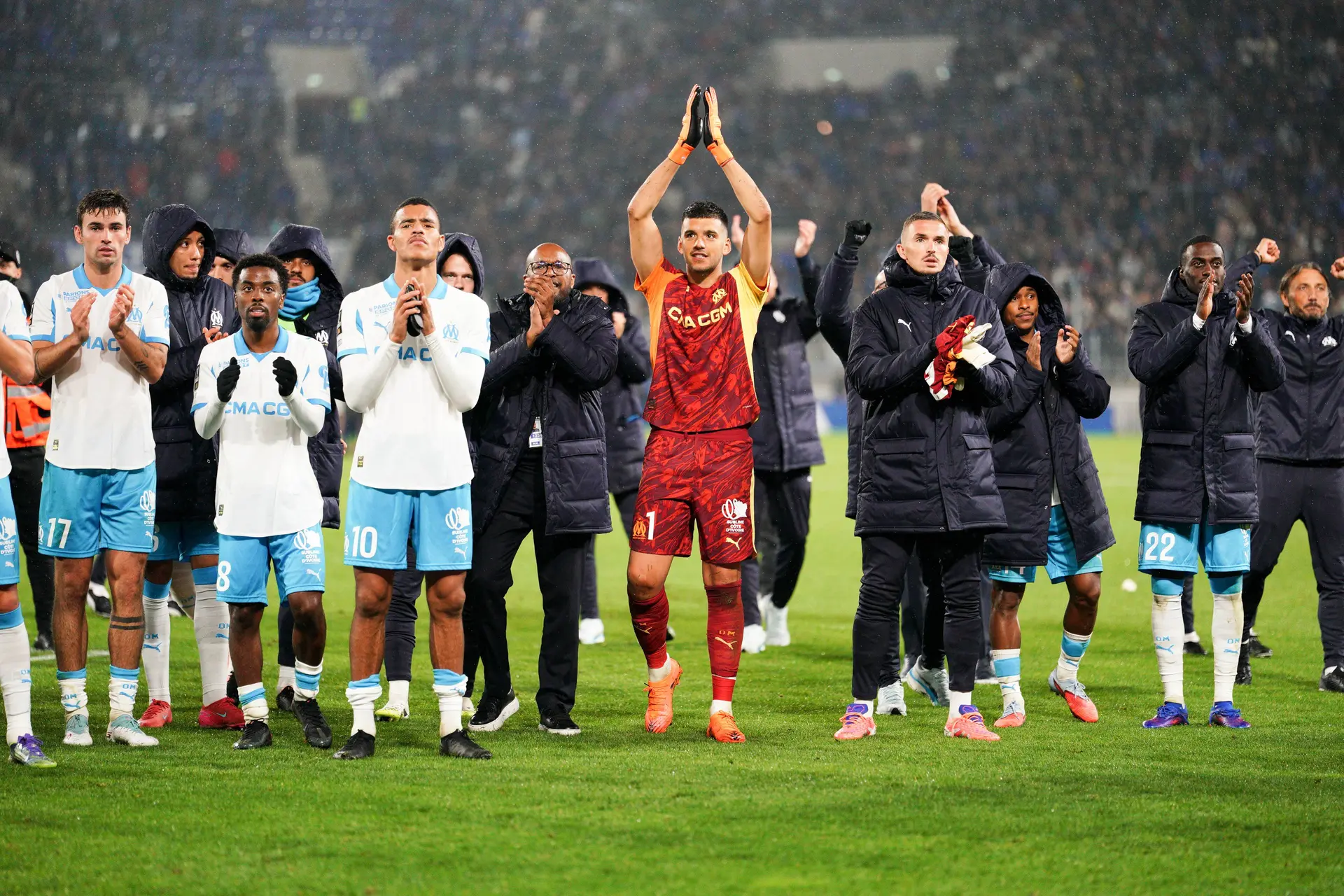Marseille vooral aanvallend sterk: 'Kunnen elk moment scoren met Greenwood, Aubameyang en Weah'