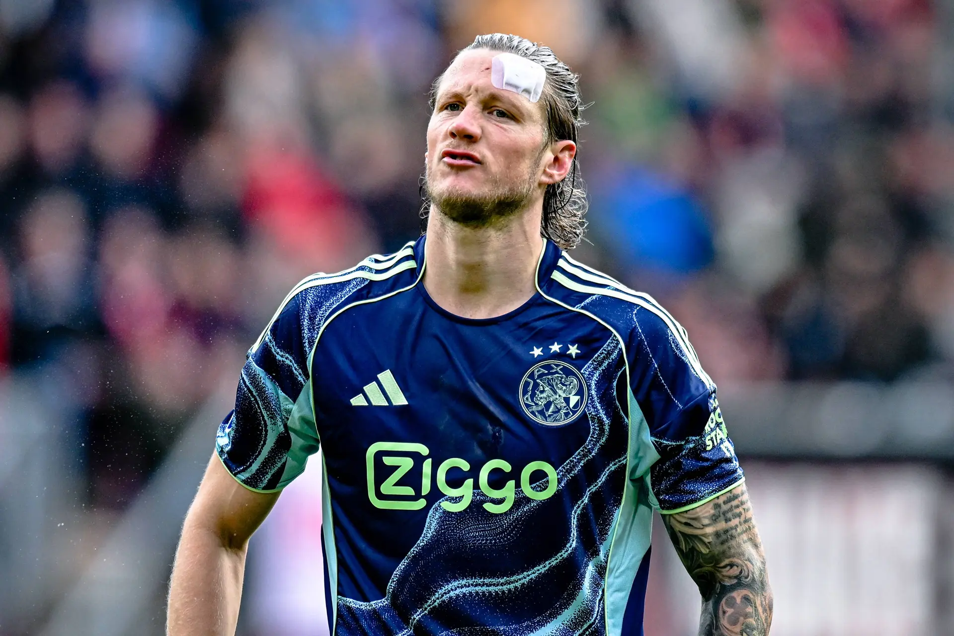 Weghorst zag Ajax scherp uit de rust komen: 'Dan kan het dus wél'