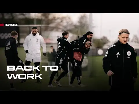 Ajax TV | Ajax back to work after international break! | TRAINING DAY