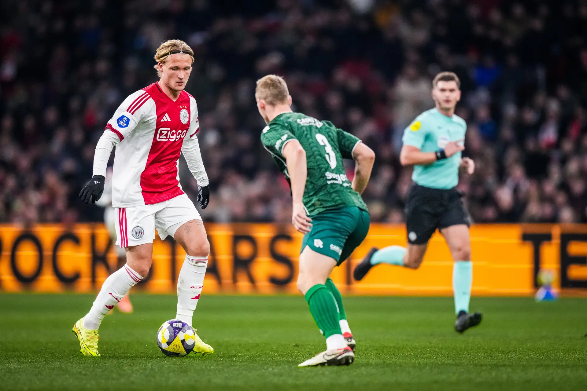 Dolberg over samenspelen met Weghorst: 'Gaat waarschijnlijk opnieuw gebeuren'