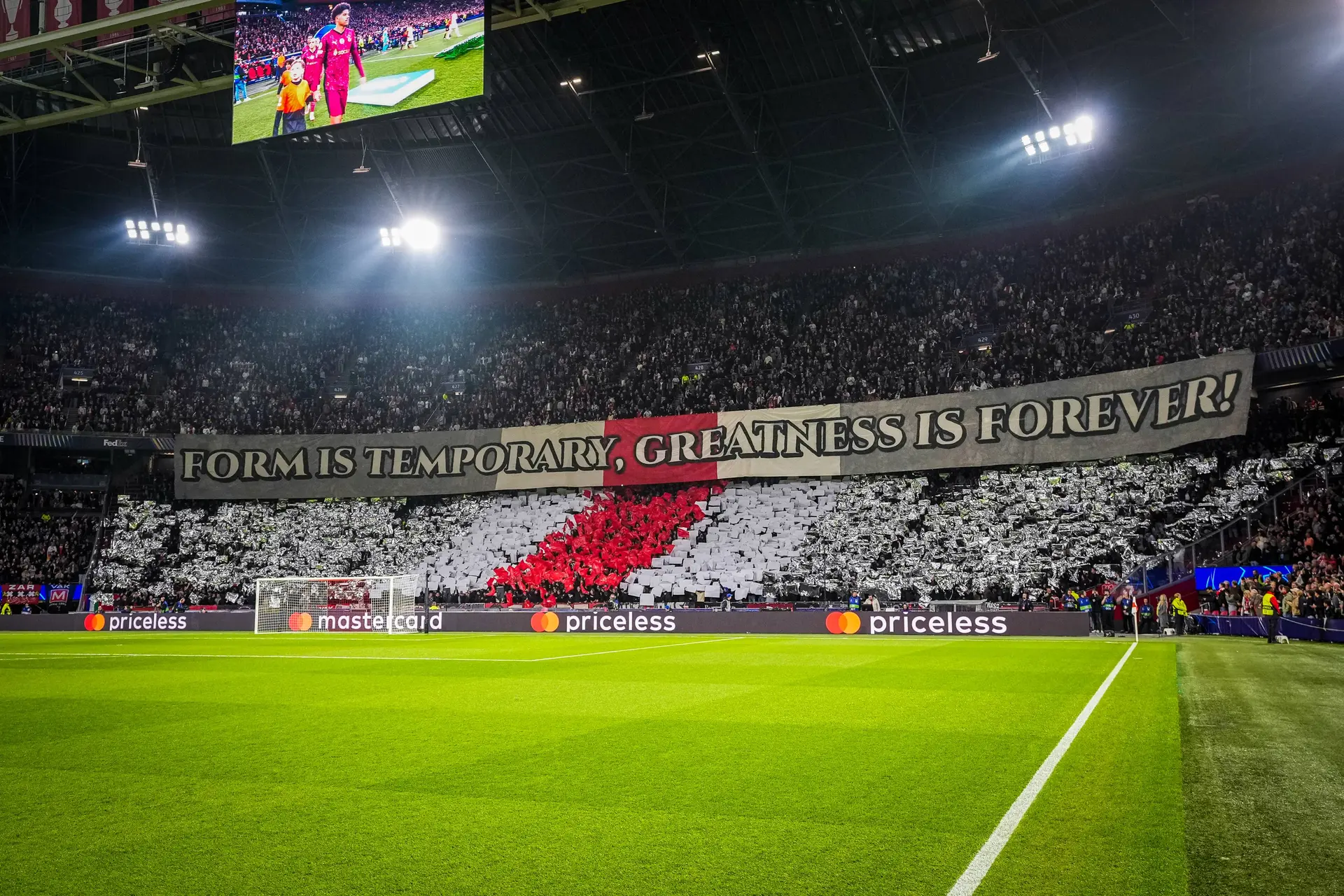 Ajax Showtime supporters Ajax