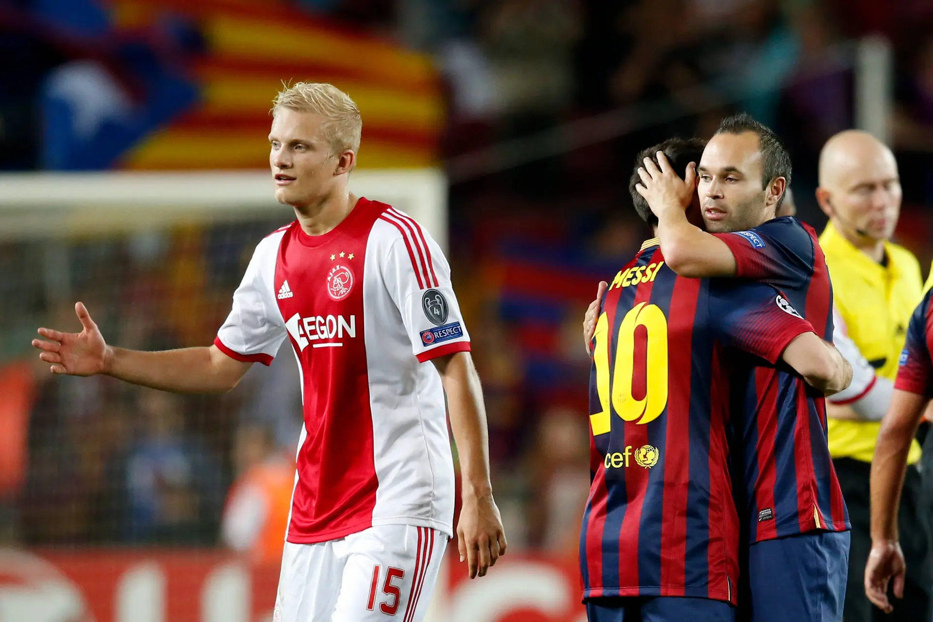 Ajax Showtime Nicolai Boilesen Lionel Messi Ajax FC Barcelona