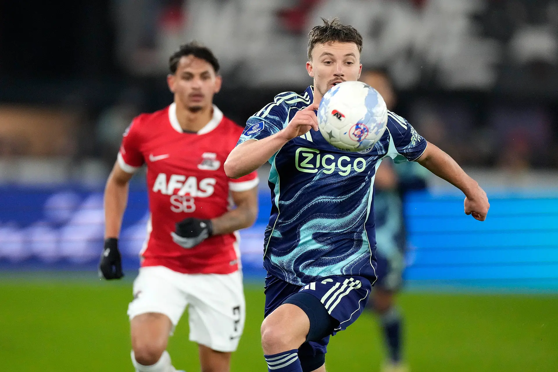 Regeer vertelt over spelopvatting Ajax: 'We wilden dominant aan de bal zijn'