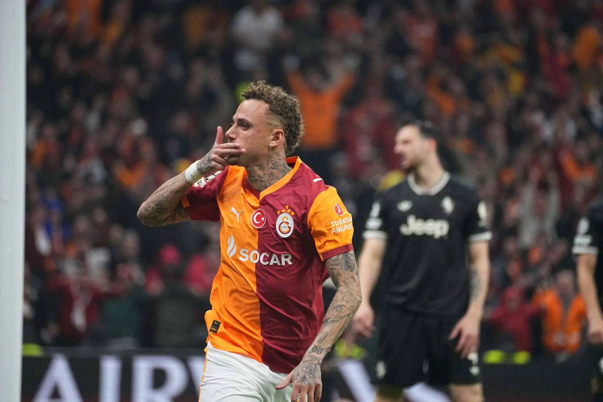 Galatasaray gaat na verlenging door tegen tiental Juventus; Atalanta na wonder ook door