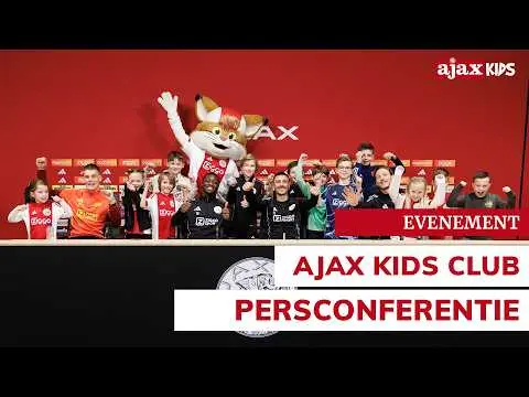 Ajax Life | Supervragen tijdens wederom heerlijke Ajax Kids Club Persconferentie!